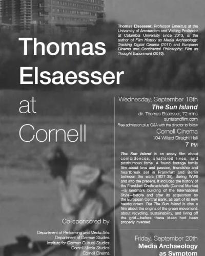 Thomas Elsaesser at Cornell